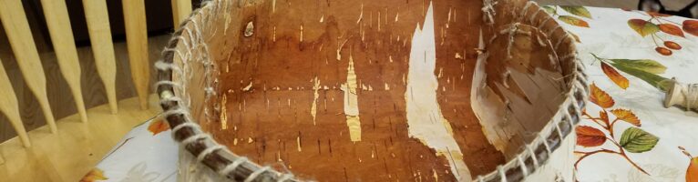 Birch Bark Basketry