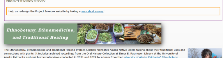 Ethnobotany, Ethnoherbalism and Traditional Healing