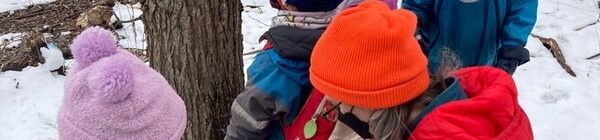 Black Walnut Syrup. At preschool!